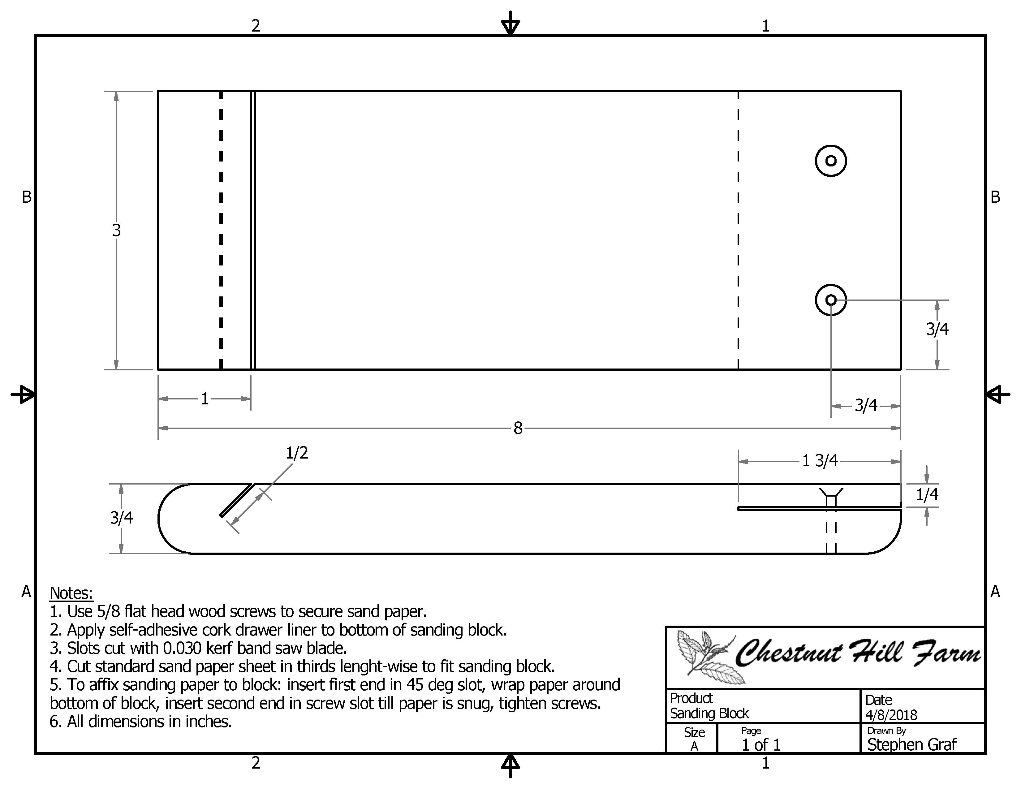 Sanding Block